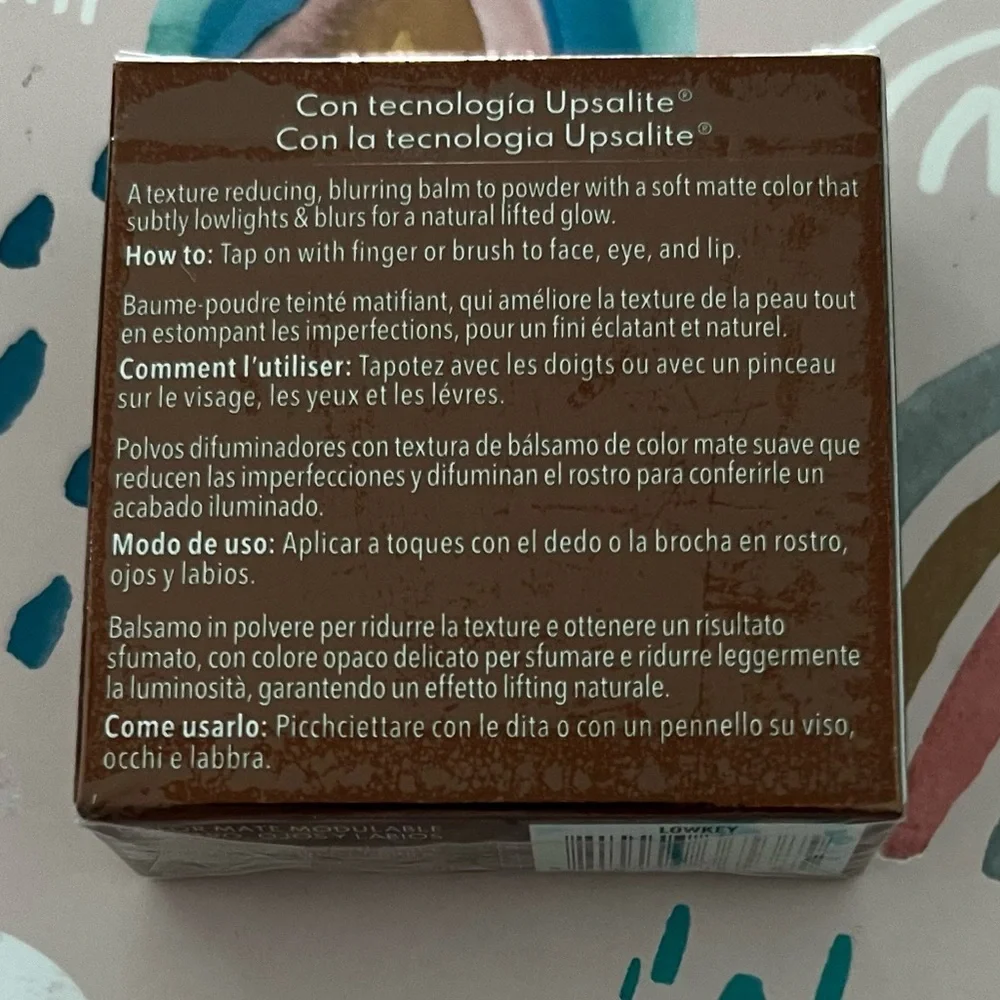 DANESSA MYRICKS - YUMMY SKIN - LOWLIGHTER - BLURRING BALM POWDER - NIB- LOWKEY